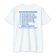 Load image into Gallery viewer, Late Night with Jetstream Health Coaching Motivational Unisex CVC Jersey T-shirt