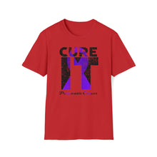 Load image into Gallery viewer, Cure It Pancreatic Cancer Unisex Softstyle T-Shirt