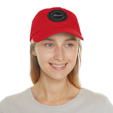 Load image into Gallery viewer, Team Awesomesauce Dad Hat with Leather Patch (Round)