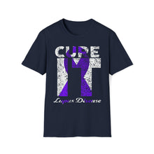 Load image into Gallery viewer, Cure It Lupus Disease Unisex Softstyle T-Shirt