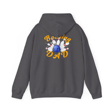 Load image into Gallery viewer, Bowling Dad Fathers Day Unisex Heavy Blend™ Hooded Sweatshirt