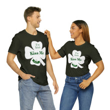 Load image into Gallery viewer, St. Patricks Day 2024 Kiss Me I am Irish Unisex Softstyle T-Shirt