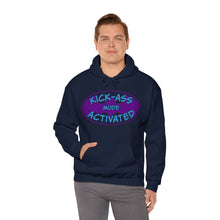 Load image into Gallery viewer, Kick Ass Mode Activated F Cancer Unisex Heavy Blend™ Hooded Sweatshirt