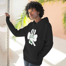 Load image into Gallery viewer, I’m Not Irish Kiss Me Anyway St Patricks Day Three-Panel Fleece Hoodie