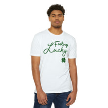 Load image into Gallery viewer, Feeling Lucky St Patricks Day Unisex CVC Jersey T-shirt