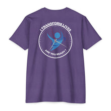 Load image into Gallery viewer, Jetstream Health Coach I Transform Lives Are You Ready Motivational Unisex CVC Jersey T-shirt