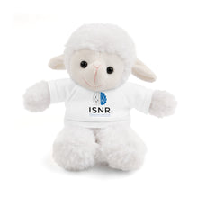 Load image into Gallery viewer, ISNR Cuddly Stuffed Animal with Custom Tee - Perfect Gift for Kids & Celebrations
