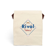Load image into Gallery viewer, Rival Bakery Canvas Lunch Bag With Strap