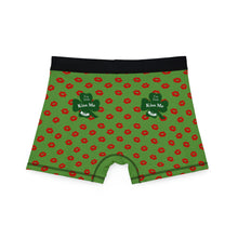 Load image into Gallery viewer, Kiss Me I’m Irish Green Men's Boxers (AOP)