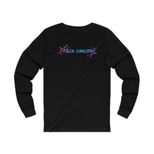 Load image into Gallery viewer, Kick Ass Mode Activated F Cancer Unisex Jersey Long Sleeve Tee