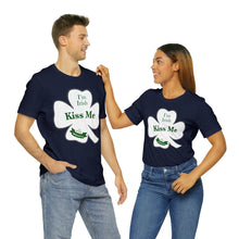 Load image into Gallery viewer, St. Patricks Day 2024 Kiss Me I am Irish Unisex Softstyle T-Shirt