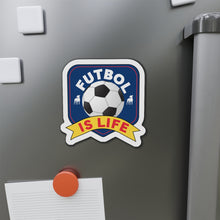 Load image into Gallery viewer, Futbol Is Life Die-Cut Magnets