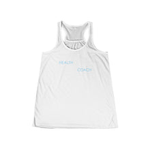 Load image into Gallery viewer, Team Platinum 2023 Conference Change Your Habits Change Your Life Women's Flowy Racerback Tank