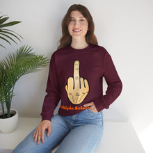 Load image into Gallery viewer, Middle Finger Multiple Sclerosis Unisex Heavy Blend™ Crewneck Sweatshirt