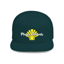 Load image into Gallery viewer, Playa Encanto Flat Bill Snapback Hat – Cool Beach Vibe Cap