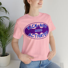 Load image into Gallery viewer, Kick Ass Mode Activated Fu@K Thyroid Cancer Unisex Jersey Short Sleeve Tee