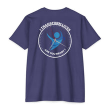 Load image into Gallery viewer, Jetstream Health Coach I Transform Lives Are You Ready Motivational Unisex CVC Jersey T-shirt