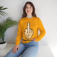 Load image into Gallery viewer, Middle Finger Multiple Sclerosis Unisex Heavy Blend™ Crewneck Sweatshirt