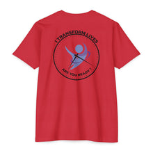 Load image into Gallery viewer, Jetstream Health Coach I Transform Lives Are You Ready Motivational Unisex CVC Jersey T-shirt