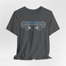 Load image into Gallery viewer, Team Platinum 2023 Conference Muscle Heart Change Your Habits Change Your Life Unisex Jersey Short Sleeve Crew Neck Tee