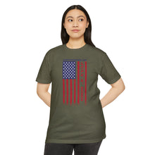 Load image into Gallery viewer, Independence Day USA Flag July 4th 2025 Unisex CVC Jersey T-shirt