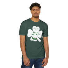 Load image into Gallery viewer, I’m Not Irish Kiss Me Anyway St Patricks Day Unisex CVC Jersey T-shirt