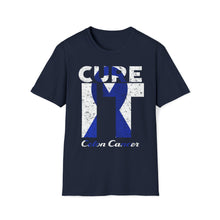 Load image into Gallery viewer, Cure It Colon Cancer Unisex Softstyle T-Shirt