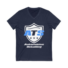 Load image into Gallery viewer, ATS Automotive Detailing Unisex Jersey Short Sleeve V-Neck Tee