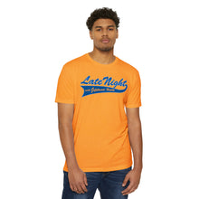Load image into Gallery viewer, Late Night with Jetstream Health Coaching Motivational Unisex CVC Jersey T-shirt