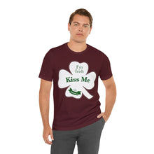 Load image into Gallery viewer, St. Patricks Day 2024 Kiss Me I am Irish Unisex Softstyle T-Shirt