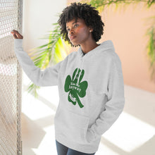 Load image into Gallery viewer, I’m Not Irish Kiss Me Anyway St Patricks Day Three-Panel Fleece Hoodie