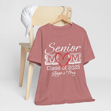 Load image into Gallery viewer, Senior Mom Class of 2025 Gage & Trey Unisex Jersey Short Sleeve Tee
