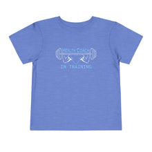 Load image into Gallery viewer, Team Platinum 2023 conference muscle heart barbell change your habits change your life in training Toddler Short Sleeve Tee