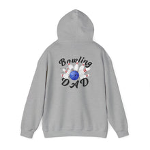 Load image into Gallery viewer, Bowling Dad Fathers Day Unisex Heavy Blend™ Hooded Sweatshirt