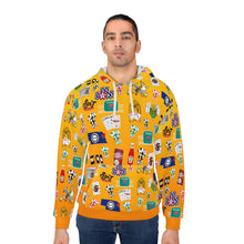 Load image into Gallery viewer, What’s Wild Colorful Fun Unisex Pullover Hoodie - Perfect for Casual Outings and Game Days