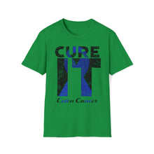 Load image into Gallery viewer, Cure It Colon Cancer Unisex Softstyle T-Shirt