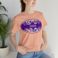 Load image into Gallery viewer, Kick Ass Mode Activated Fu@K Thyroid Cancer Unisex Jersey Short Sleeve Tee