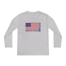 Load image into Gallery viewer, Future Health Coach Dry Fit Youth Long Sleeve Competitor Tee