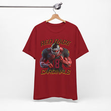 Load image into Gallery viewer, Cardinals Red Rage #18 Football Fan Tee