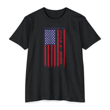 Load image into Gallery viewer, Independence Day USA Flag July 4th 2025 Unisex CVC Jersey T-shirt