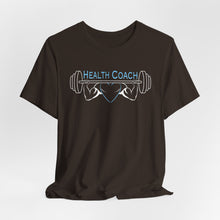 Load image into Gallery viewer, Team Platinum 2023 Conference Muscle Heart Change Your Habits Change Your Life Unisex Jersey Short Sleeve Crew Neck Tee