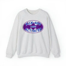 Load image into Gallery viewer, Kick Ass Mode Activated F Cancer Unisex Heavy Blend™ Crewneck Sweatshirt