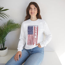 Load image into Gallery viewer, Independence Day USA Flag July 4th 2025 Unisex Heavy Blend™ Crewneck Sweatshirt