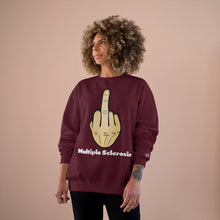 Load image into Gallery viewer, Middle Finger Multiple Sclerosis Champion Sweatshirt