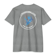 Load image into Gallery viewer, Jetstream Health Coach I Transform Lives Are You Ready Unisex Motivational CVC Jersey T-shirt