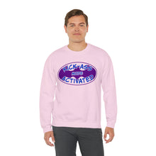 Load image into Gallery viewer, Kick Ass Mode Activated F Cancer Unisex Heavy Blend™ Crewneck Sweatshirt