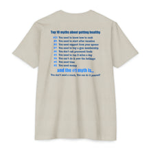 Load image into Gallery viewer, Late Night with Jetstream Health Coaching Motivational Unisex CVC Jersey T-shirt