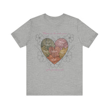 Load image into Gallery viewer, Moms are the Center of the Family Puzzle Customizable Unisex Jersey Short Sleeve Tee