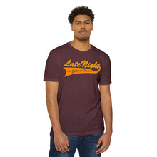 Load image into Gallery viewer, Late Night with Jetstream Health Coaching Motivational Unisex CVC Jersey T-shirt