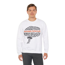 Load image into Gallery viewer, Multiple Sclerosis It’s All In Your Head Unisex Heavy Blend™ Crewneck Sweatshirt